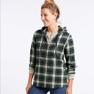 Scotch Plaid Flannel Zip Hoodie